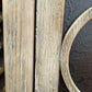 REINA GREYWASHED RECYCLED TIMBER/HERITAGE METAL 1-DOOR BEDSIDE TABLE/CABINET - MyChocolateWood