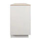 HAMPSHIRE TRAVERTINE /WHITE OAK 4-DOOR BUFFET/SIDEBOARD - MyChocolateWood