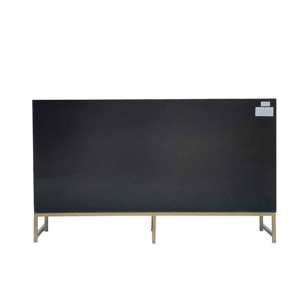 OTILLA MOTHER OF PEARL HAND INLAY 4-DOOR 2-DRAWER SIDEBOARD/BUFFET - MyChocolateWood