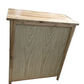 FITAN SOLID OAK CABINET/CUPBOARD/BUFFET 2 DRAWERS 2-DOORS - MyChocolateWood
