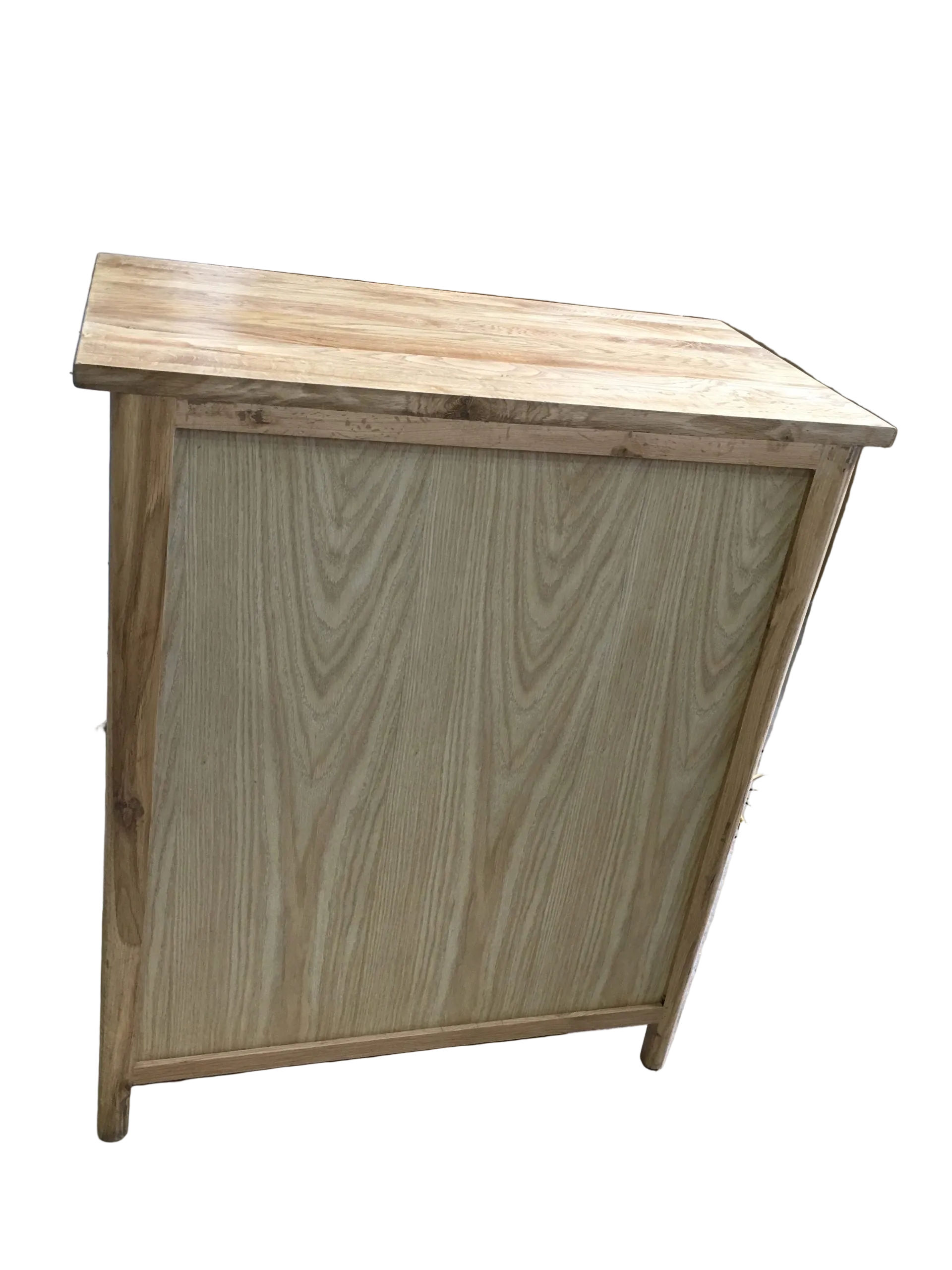 FITAN SOLID OAK CABINET/CUPBOARD/BUFFET 2 DRAWERS 2-DOORS - MyChocolateWood