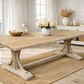 PROVENZ RECYCLED ELM RUSTIC DINING TABLE 200CM - MyChocolateWood