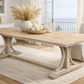PROVENZ RECYCLED ELM RUSTIC DINING TABLE 200CM - MyChocolateWood