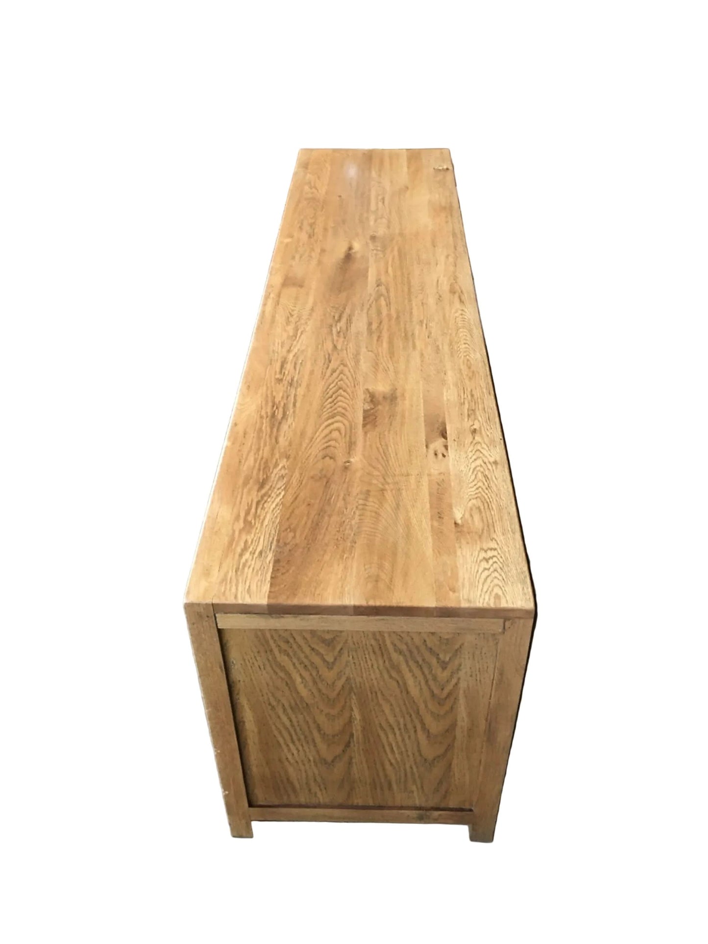 TARA SOLID OAK 3 DRAWERS TV/ENTERTAINMNET UNIT - MyChocolateWood