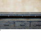 FAIRMONT RECYCLED ELM TV UNIT BLACKWASH - 2 SIZES - MyChocolateWood
