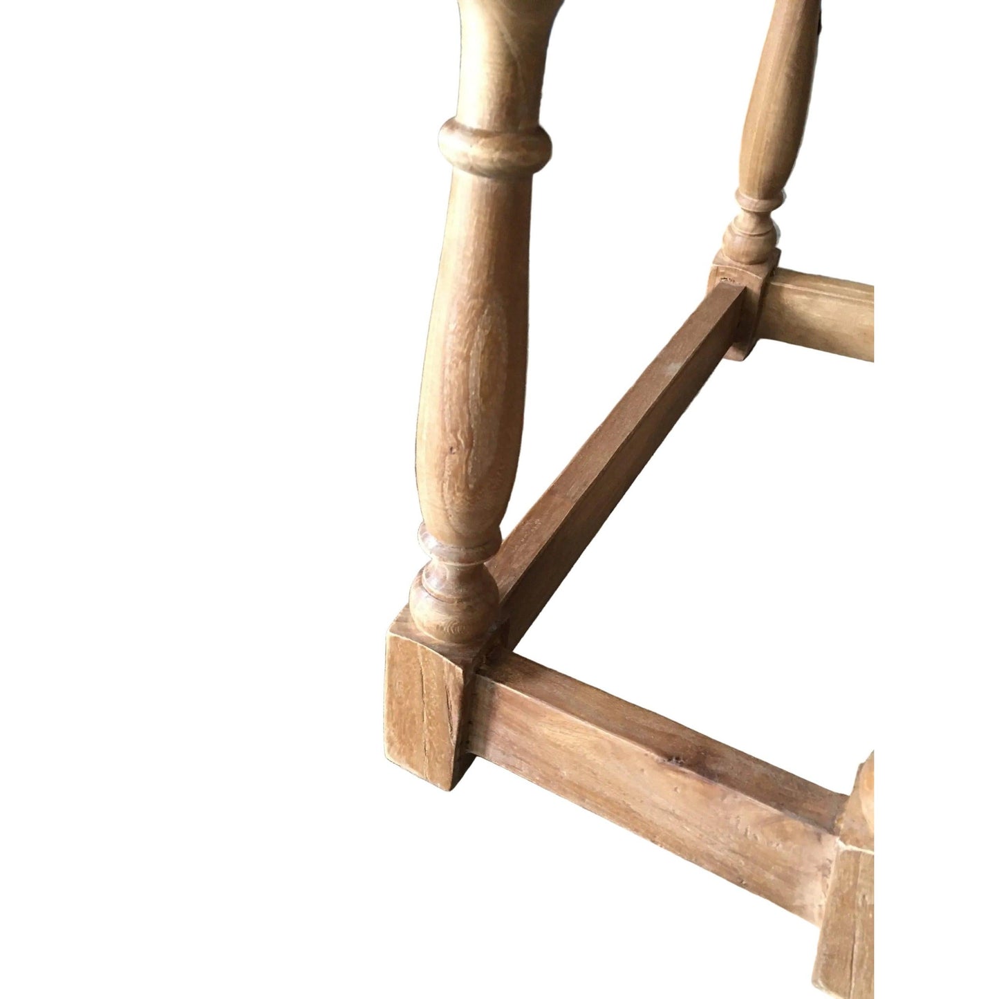 MORO RECLAIMED ELM BAR STOOL 45CM SQUARE FOOT