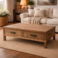 FAIRMONT RECYCLED ELM COFFEE TABLE (Copy) - MyChocolateWood