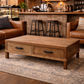FAIRMONT RECYCLED ELM COFFEE TABLE (Copy) - MyChocolateWood