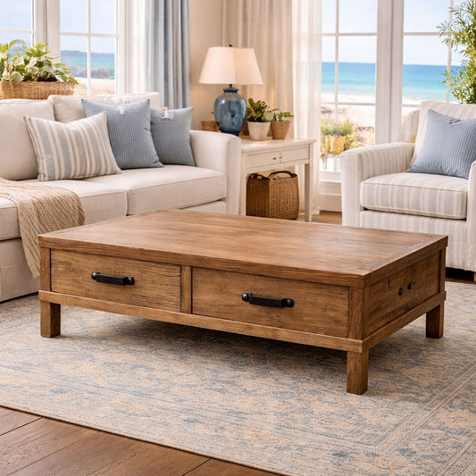 FAIRMONT RECYCLED ELM COFFEE TABLE (Copy)