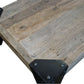 FAIRMONT 160CM RECYCLED ELM & IRON LEGS COFFEE TABLE - MyChocolateWood