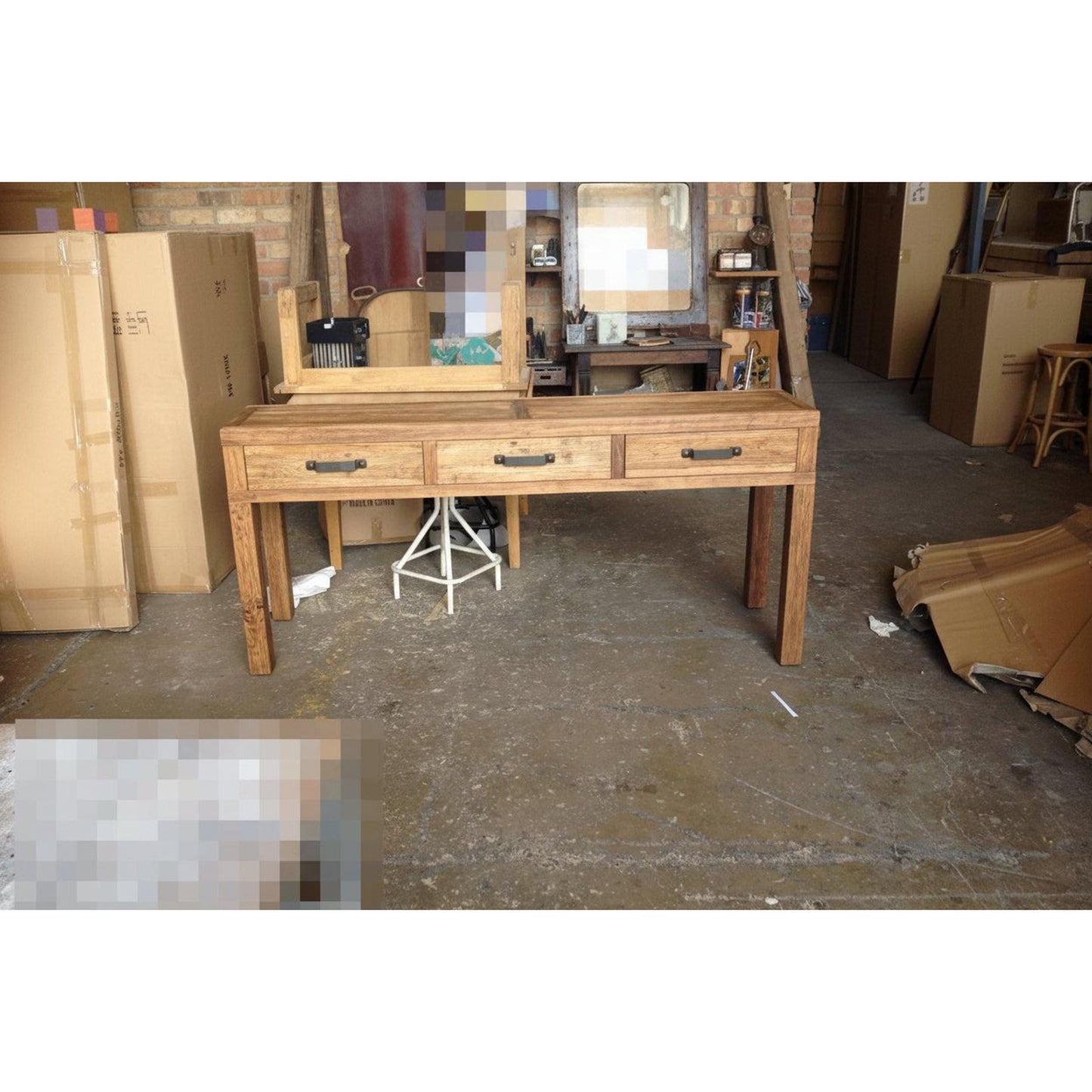 FAIRMONT HALL TABLE/CONSOLE TABLE IN RECYCLED ELM - 2 SIZES