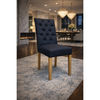 Santiago Fabric Dining Chair-MyChocolateWood