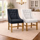ORTAL SOLID OAK DINING CHAIR IN BLACK - EOFY STOCK CLEARANCE
