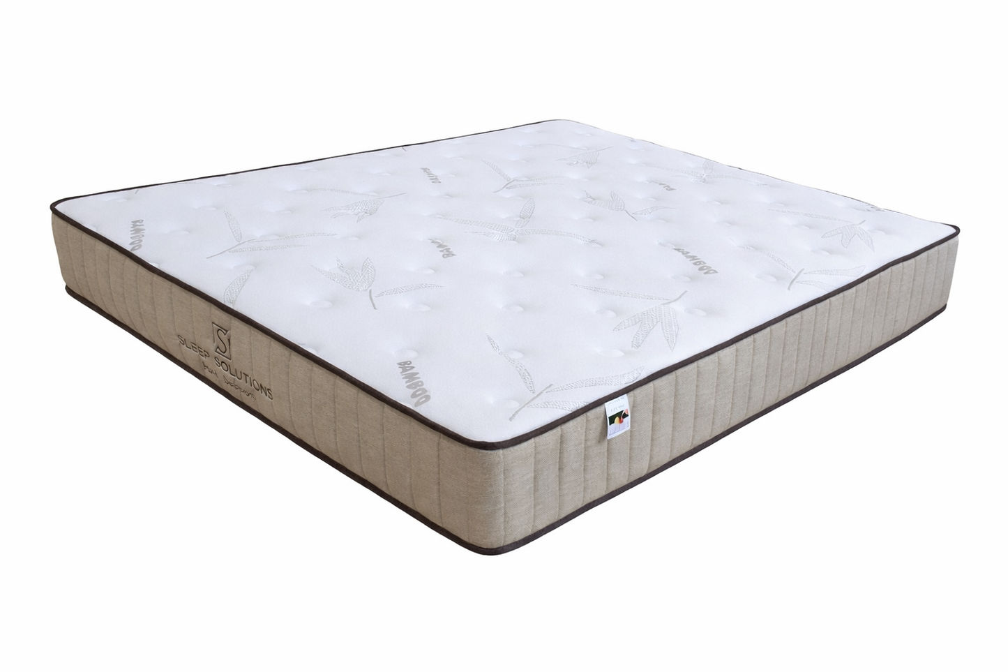MADE TO ORDER FERGUSON FLUSH VIC ASH BED QUEEN SIZE CLEAR LACQUER + PURE SUPPORT QUEEN MATTRESS FLOOR STOCK CLEARANCE