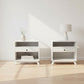 2 X MOUS NIGHTSTAND/LAMP TABLE/BEDSIDE TABLE IN WHITE