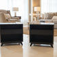 2 X MOUS NIGHTSTAND/LAMP TABLE/BEDSIDE TABLE IN BLACK