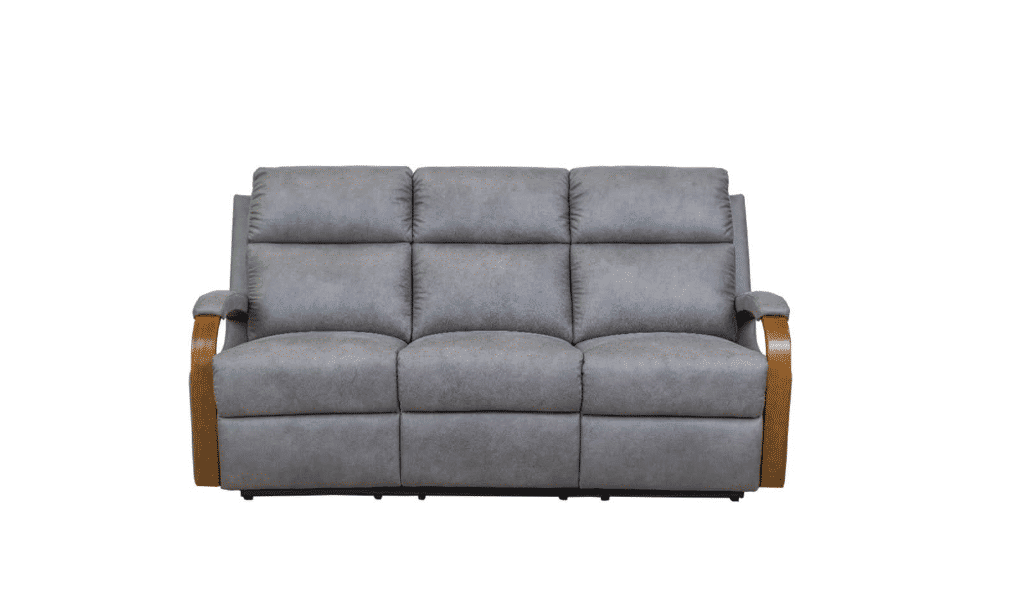 MITCHUM FABRIC 3-SEATER WITH 2 END ELECTRIC RECLINERS - DOVE