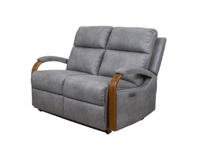 MITCHUM FABRIC 2-SEATER WITH 2 ELECTRIC RECLINERS - DOVE