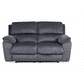 MERCOURI FABRIC 2-SEATER WITH 2 ELECTRIC RECLINERS / SOFA SHADOW COLOUR