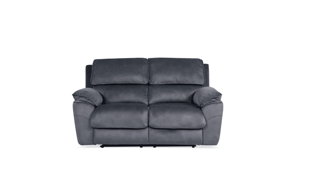 MERCOURI FABRIC 3-SEATER WITH 2 ELECTRIC RECLINERS / SOFA - SHADOW COLOUR