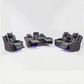 Midgley Fabric 2-Seater Recliner with Console & Dual Motor in Charcoal