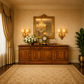 Tasmania Solid Mahogany 4 Door 4 Drawer Buffet / Sideboard in Light Pecan - Chocolate Wood