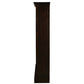 Tasmania Solid Mahogany Wide Bookcase in Chocolate - Chocolate Wood