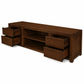 Tanaka Solid Mahogany 4-Drawer TV / Entertainment Unit with 2 Shelves 200cm
