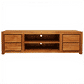 Tanaka Solid Mahogany 4-Drawer TV / Entertainment Unit with 2 Shelves 200cm