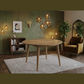 Fitan Solid Oak Round Dining Table 120cm in Natural