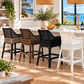 Malibu Hamptons Rattan Counter Stool