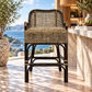 Malibu Hamptons Rattan Counter Stool