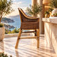 Malibu Hamptons Rattan Counter Stool