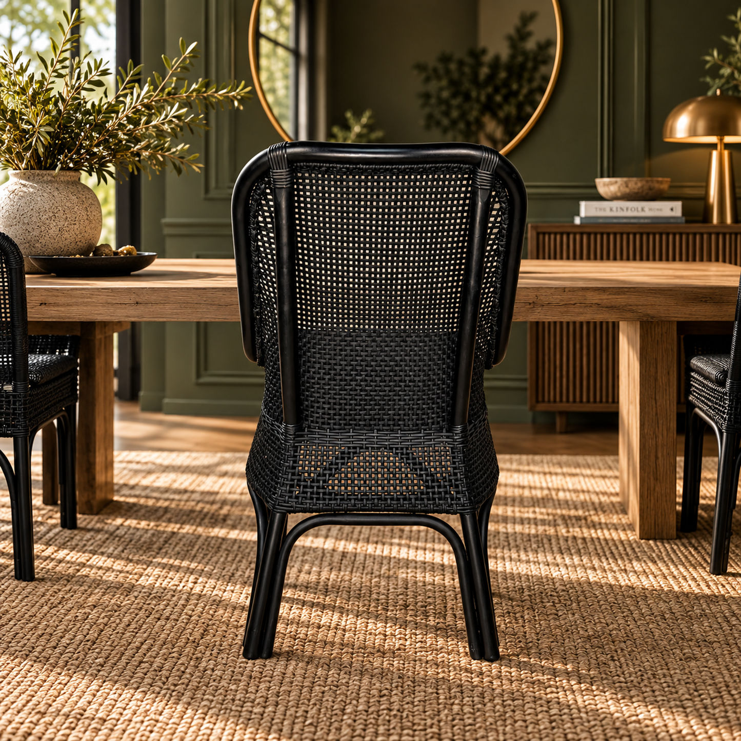 Malibu Hamptons Rattan Dining Chair