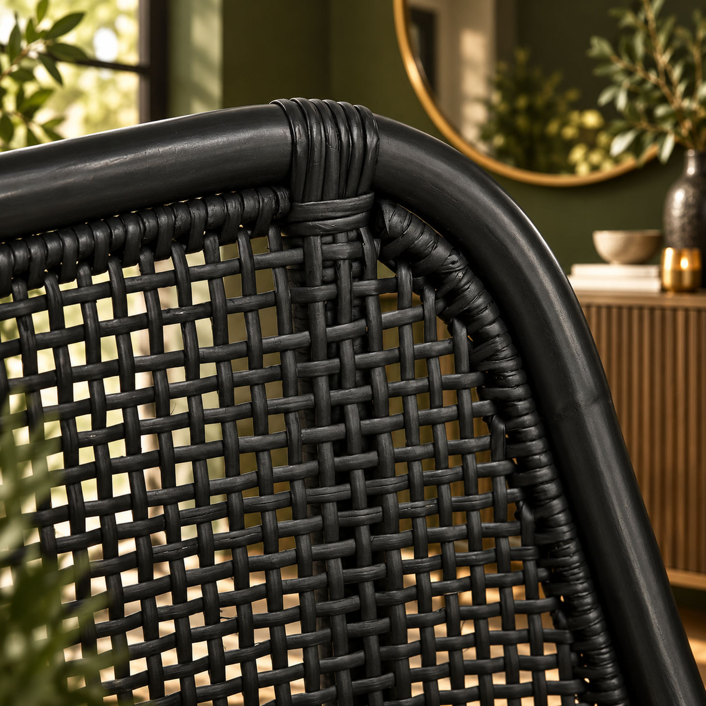 Malibu Hamptons Rattan Dining Chair
