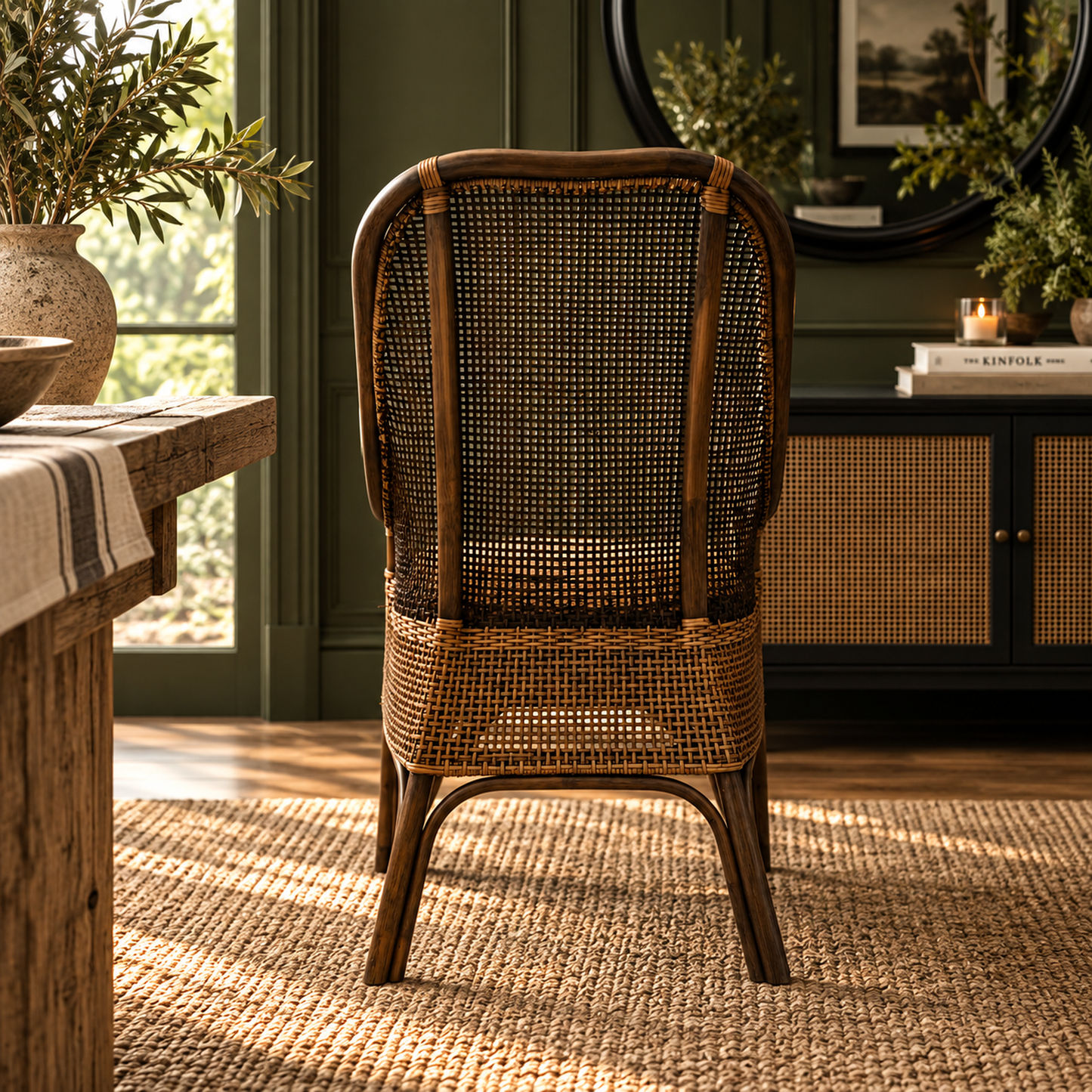 Malibu Hamptons Rattan Dining Chair