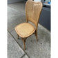 Dumas Solid Oak & Rattan Arched Back Dining Chair in Natural - MyChocolateWood