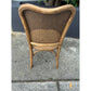 Dumas Solid Oak & Rattan Arched Back Dining Chair in Natural - MyChocolateWood