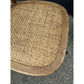 Dumas Solid Oak & Rattan Arched Back Dining Chair in Natural - MyChocolateWood