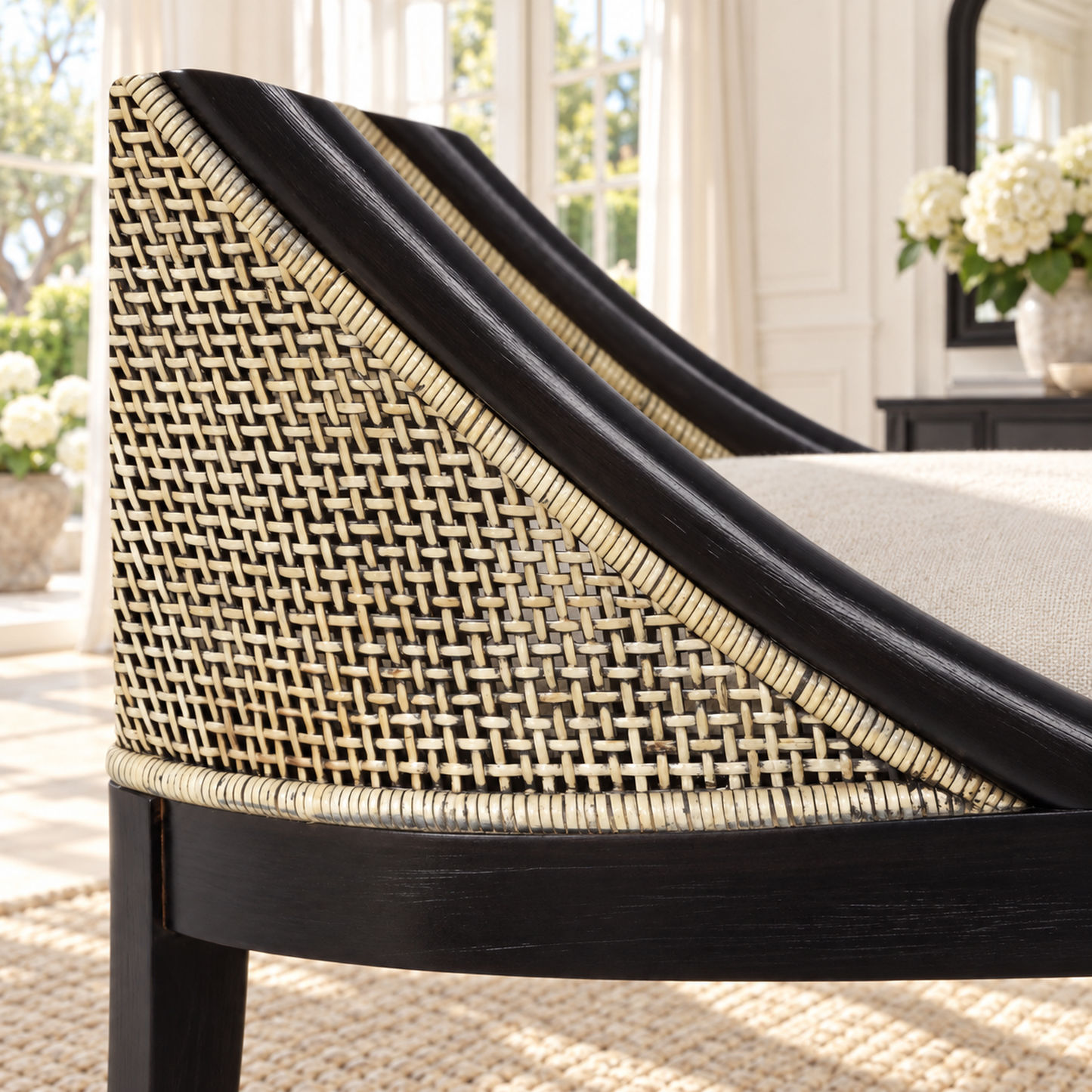 Southampton Solid Mindi Wood Hamptons Dining Chair