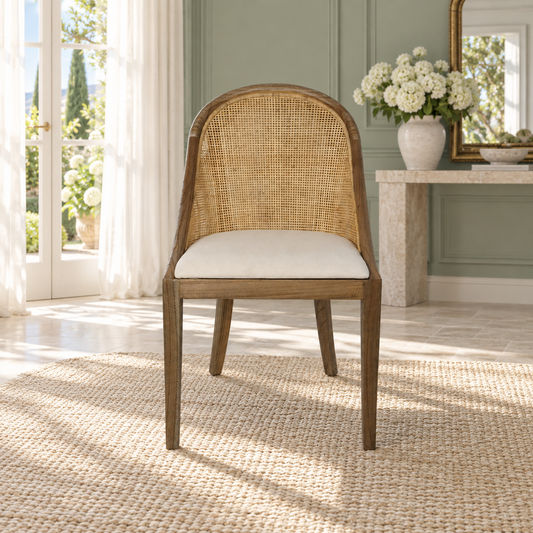 Southampton Solid Mindi Wood Hamptons Dining Chair
