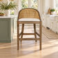 Southampton Solid Mindi Wood Hamptons Counter Stool