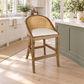Southampton Solid Mindi Wood Hamptons Counter Stool