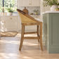 Southampton Solid Mindi Wood Hamptons Counter Stool