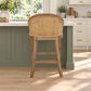 Southampton Solid Mindi Wood Hamptons Counter Stool