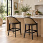 Southampton Solid Mindi Wood Hamptons Counter Stool
