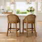 Southampton Solid Mindi Wood Hamptons Counter Stool