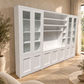 Marquis 4-Piece Wall Unit — TV Entertainment Centre & Bookcase