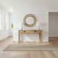 Tara Solid Oak 2-Drawer Console Table - MyChocolateWood