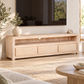 Tanaka Solid Mahogany 3-Drawer TV Unit 190cm